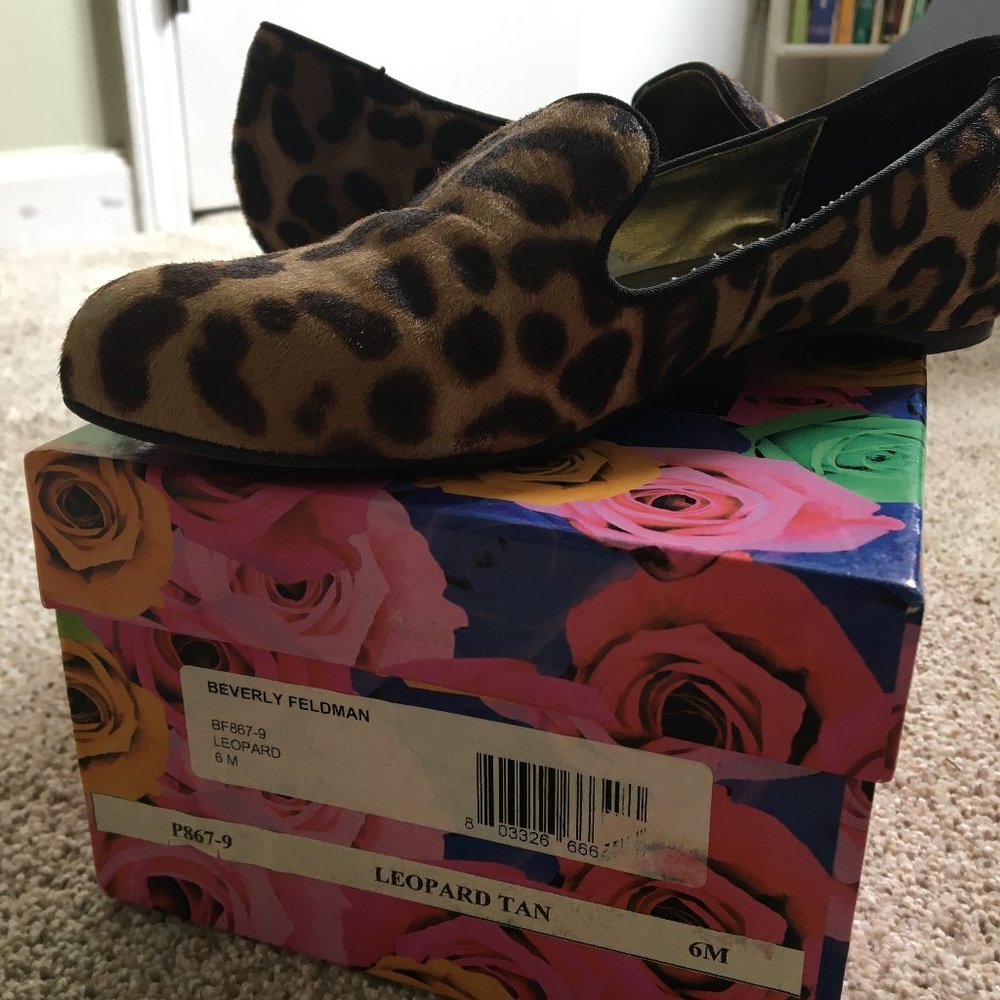 Beverly Feldman Leopard shoes